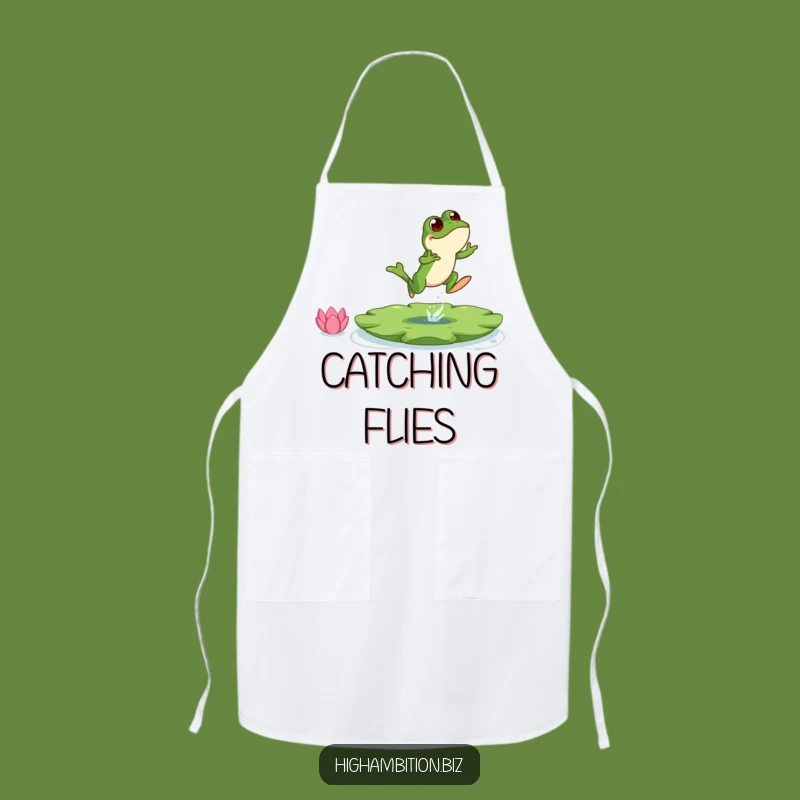 Funny Frog Chef Apron: Hilarious Kitchen Gift for Pond Enthusiasts