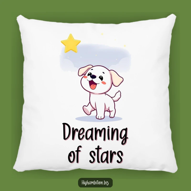 Funny Puppy Star Dream Pillow: Comfy and Hilarious Home Decor